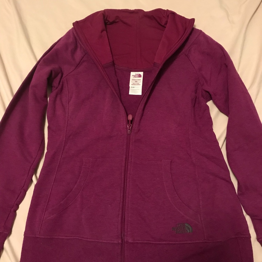 Purple North Face Sweater View 3